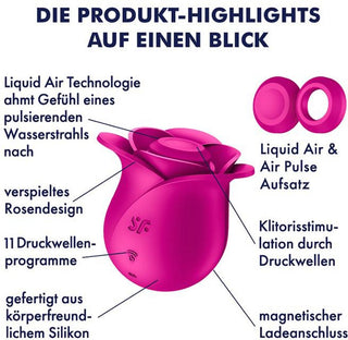 Pro 2 - Modern Rose - Air Pulse Vibrator