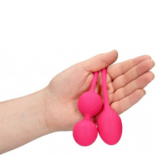 2 Piece Thumping Kegel Ball Set - Wild Strawberry