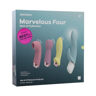 Satisfyer - Marvelous Four - Air Pulse + Vibrator Set - Multicolor