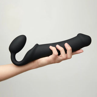 Strap-On-Me Bendable Double Dildo - Black