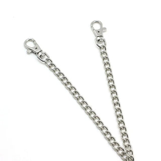 Metal Chain and Bull Nose Nipple Clamps