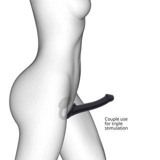 Strap-On-Me Bendable Dobbelt Dildo - Medium