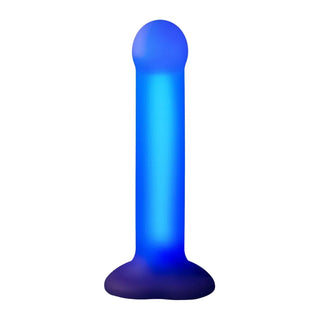 Glow Led Dildo - Purple