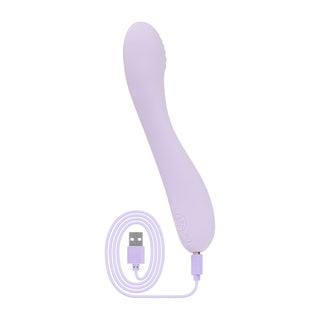 Good Vibes Only - G-Spot Vibrator - Soft Silicone - Purple