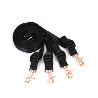 Under Mattress Restraint System Clips - Rose Gold