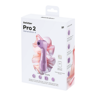 Satisfyer - Pro 2 Generation 4 - Double Air Pulse Vibrator (with App Control)
