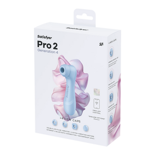 Satisfyer - Pro 2 Generation 4 - Double Air Pulse Vibrator (with App Control)
