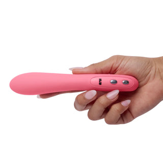 ILY - The Wand - Dual Stimulation Wand Vibrator - Pink