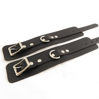 Classic Leather Cuff - Black