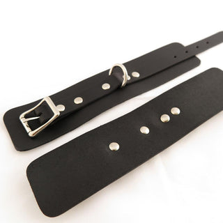Classic Leather Cuff - Black