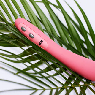 ILY - The Wand - Dual Stimulation Wand Vibrator - Pink