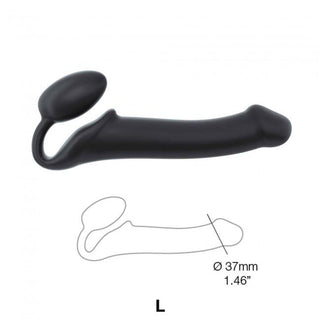 Strap-On-Me Bendable Dobbelt Dildo - Large