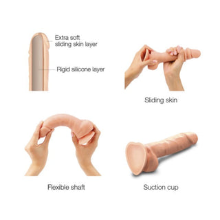 Sliding Skin - Realistisk Dildo Vanilla