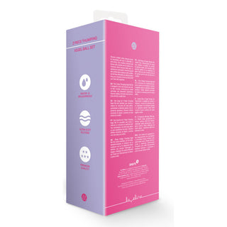 2 Piece Thumping Kegel Ball Set - Wild Strawberry