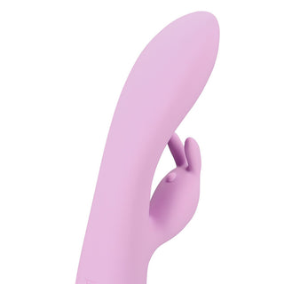 Ultra Soft Silicone Rabbit Vibrator - Exotic Fuchsia