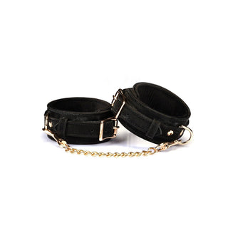 Boudoir Amor Vegan Ankle Cuffs Black