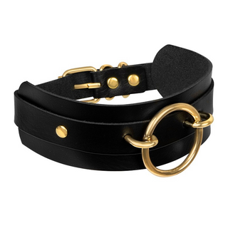 O-Ring Front Collar - Black/Gold