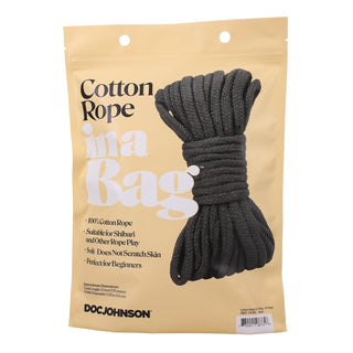 Cotton Rope - Black