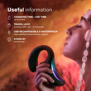 ENIGMA™ Double Sonic - Triple Stimulation Massager