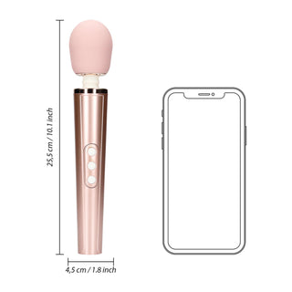 Wand Vibrator - Rose Pink
