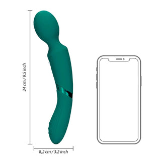 Double-Sided Vibrating Wand - Green Gable
