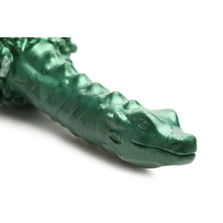 Cockness Monster - Lake Creature Silicone Dildo - Green
