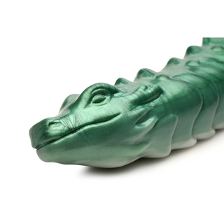 Cockness Monster - Lake Creature Silicone Dildo - Green