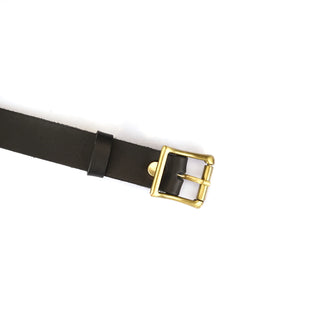 Samurai Thick Leather Blindfold