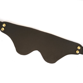 Samurai Thick Leather Blindfold