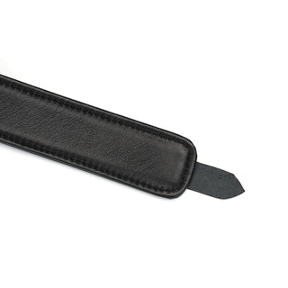 Mossy Chic - Cow Leather Collar With Leash