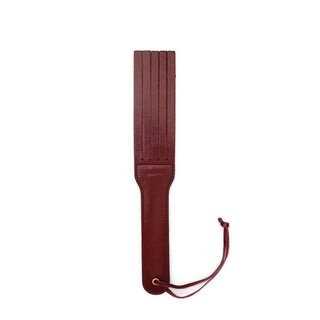 Wine Red - Leather Split Tawse Paddle