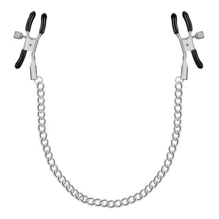 Nipple Chain Clamps - Silver