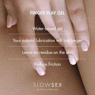 SLOW SEX - Finger play gel