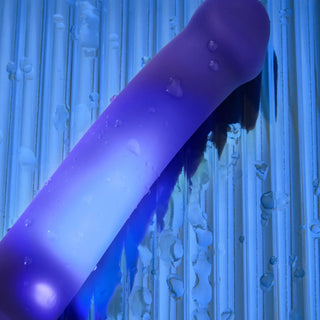 Glow Led Dildo - Purple