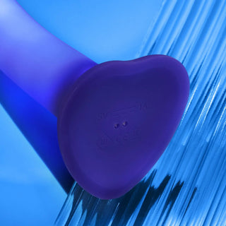Glow Led Dildo - Purple