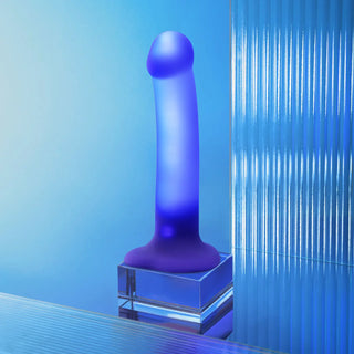 Glow Led Dildo - Purple
