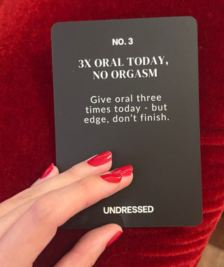 Undressed Card Game