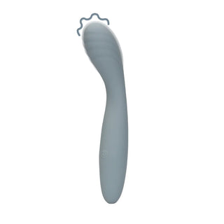 Ultra Soft Silicone G-Spot Vibrator - Basalt Grey