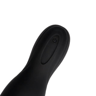 Vibrating Masturbator Sleeve - Licorice Black