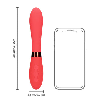 Silicone Smooth Vibrator - Salsa