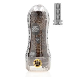 Easy Rider Textured Masturbator Black