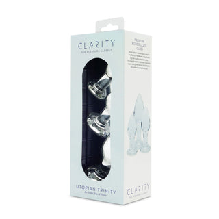 Clarity - Glass Dildo - Utopian Trinity