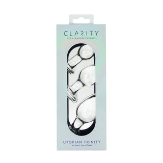 Clarity - Glass Dildo - Utopian Trinity