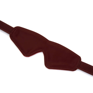 Metallic Shade Burgundy Vegan Blindfold