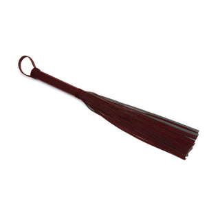 Metallic Shade Burgundy Vegan Flogger