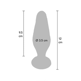 Star Sparkler Glass Buttplug ToyJoy