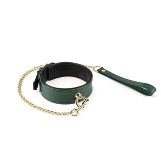 Mossy Chic Bondage Set- collar, leash & wrist