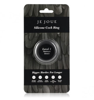 Silicone C-ring maximum stretch black