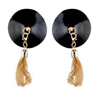 Kinky Diva – High Gloss Pasties + Clip Chain