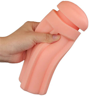 LoveToy - Pleasure Brew Blonde Ale Vagina Masturbator - Nude & Yellow